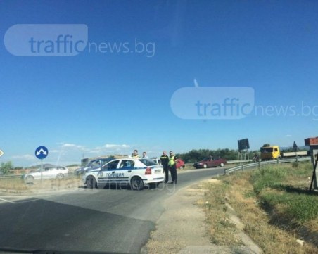 Меле край Пловдив, трима са в болница след отнето предимство