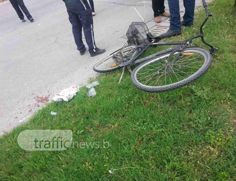 56-годишен велосипедист почина при катастрофа в Пловдивско
