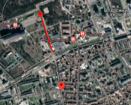 Ремонт затруднява движението по ул. 