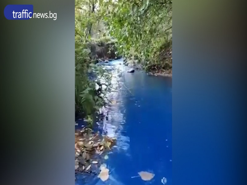 Реката в село Зелениково стана чисто синя