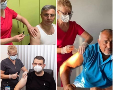 Ето коя е мистериозната медицинска сестра, ваксинирала Борисов, Пеевски и Карадайъ