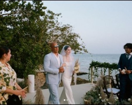 Вин Дизел заведе дъщерята на Пол Уокър до олтара