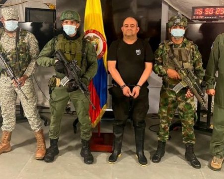 Заловиха най-издирвания наркотрафикант в Колумбия