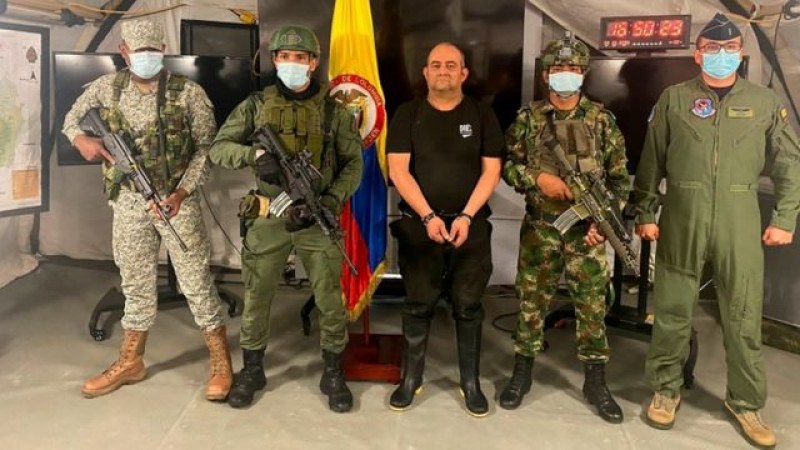 Заловиха най-издирвания наркотрафикант в Колумбия