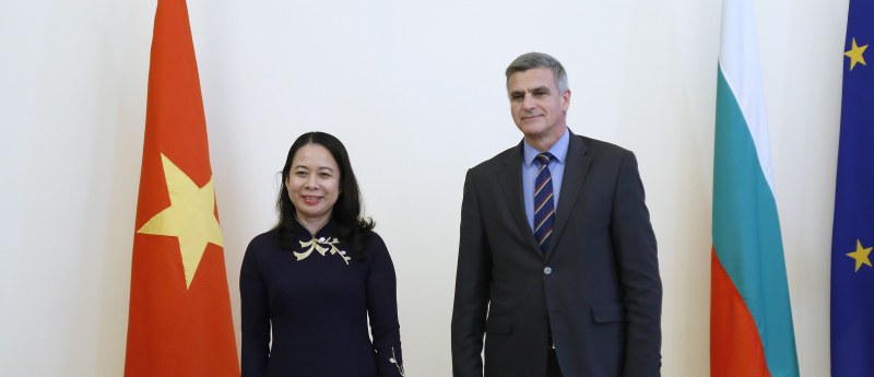 Стефан Янев се срещна с вицепрезидента на Виетнам