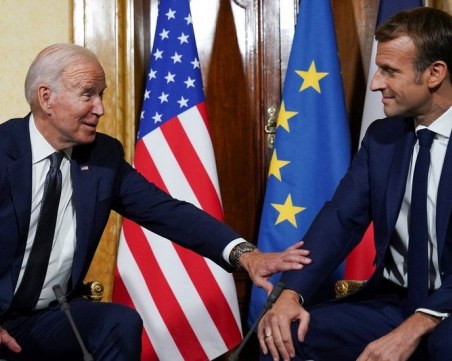Макрон и Байдън потвърдиха стратегическото си сътрудничество