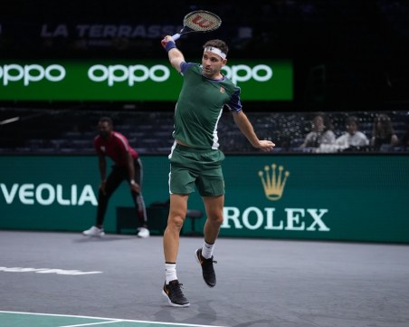 Григор Димитров се справи с Гаске на старта в Париж