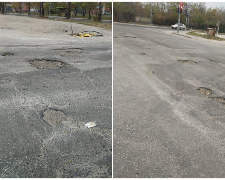 Кратерите по улиците в 