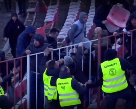 Отложиха наказанията за боя на ЦСКА - Локомотив, Реда Рабей аут за Пирин