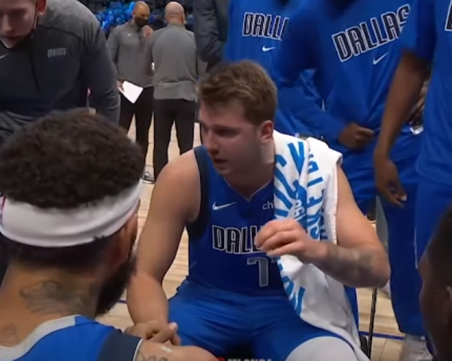 Лука Дончич стана треньор по време на мач на Далас