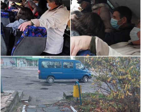 Потресаващо! Хеброс бус натъпка хора в микробуси по линията  Марково – Пловдив