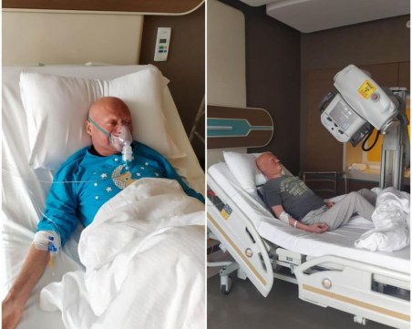 Венци от Карлово е на кислород, нужни са 10 000 евро, за да остане в болница