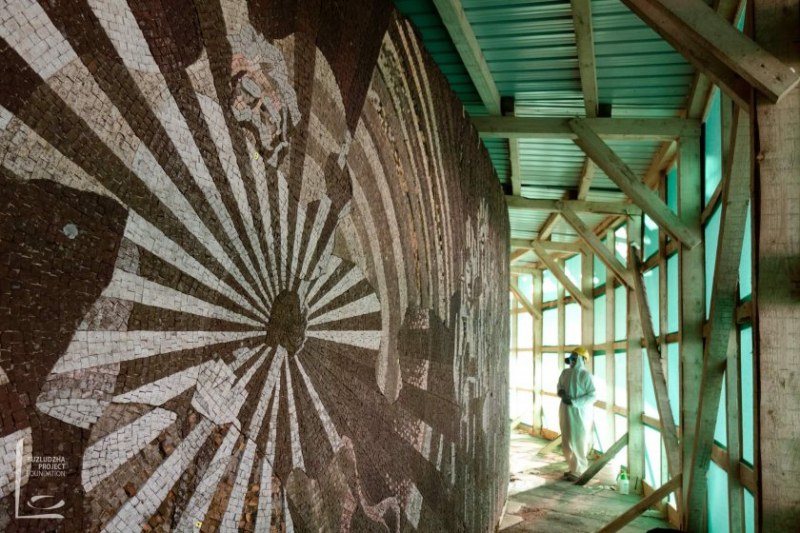 Приключиха дейностите по запазване на мозайките на Бузлуджа
