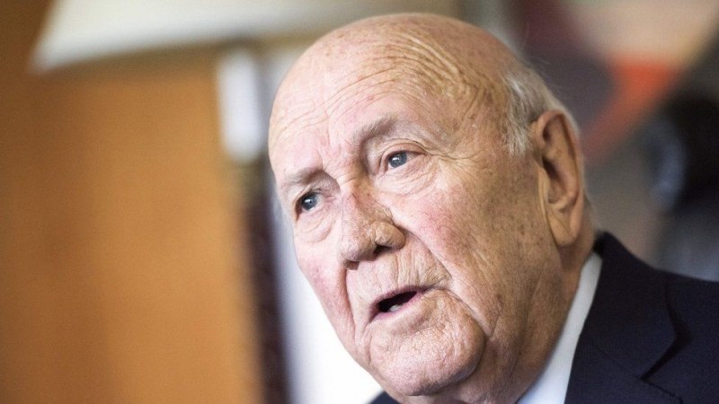 Почина президентът на ЮАР изиграл важна роля за края на aпартейда