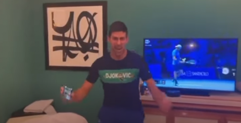 Новак Джокович откачи след триумфа на Сърбия
