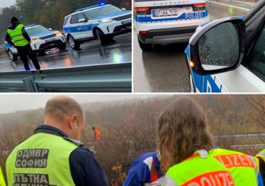 Германски полицаи отцепиха за кратко движението по българска магистрала в
