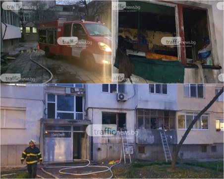 Ден след пожара в апартамента на ужасите: Опушени стени, разтопени кабели, изгорели врати и тонове боклук