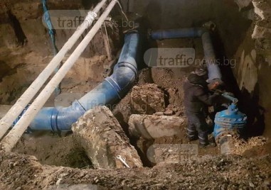 Три ВиК аварии са станали в Пловдив днес Без вода