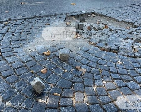 Не крадем, само си берем: Пловдивчани ощавиха Общината с павета посред бял ден