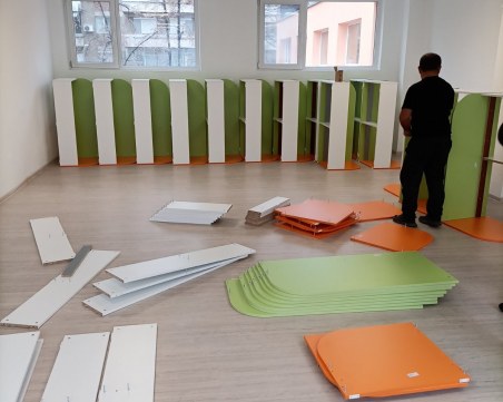 Ново обзавеждане в детска ясла 