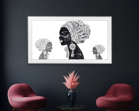 Иновативен телевизор превръща всяко едно помещение в лична арт галерия