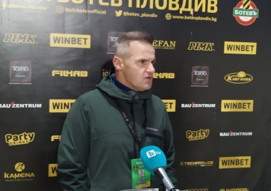 Треньорът на Ботев Азрудин Валентич коментира загубата от Черно море