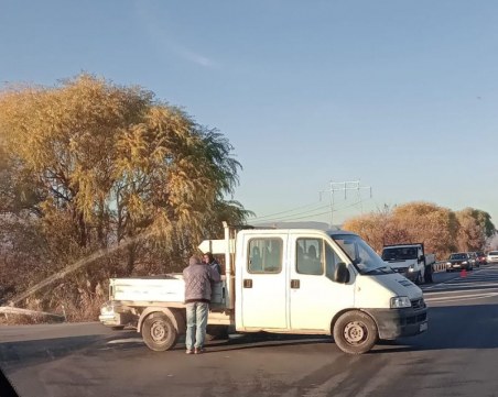 Катастрофа затапи Околовръстното на Пловдив