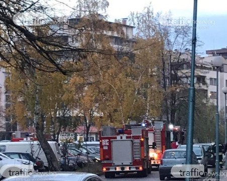 Само за минути: Два пожара в Кършияка вдигнаха на крак огнеборците, горяха апартаменти
