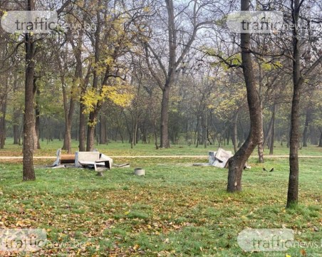 Задържаха вандалите, потрошили барбекютата в Лаута