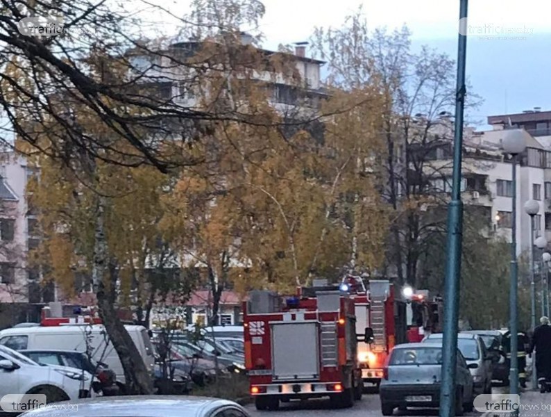Само за минути: Два пожара в Кършияка вдигнаха на крак огнеборците, горяха апартаменти