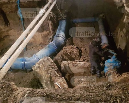 Една ВиК авария в Пловдив днес, Асеновград и Карлово частично без вода