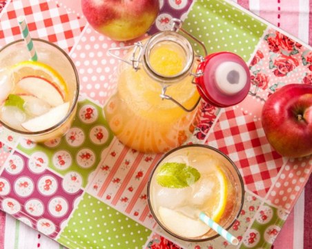 Ябълкова лимонада с джинджифил - вкусна и тонизираща