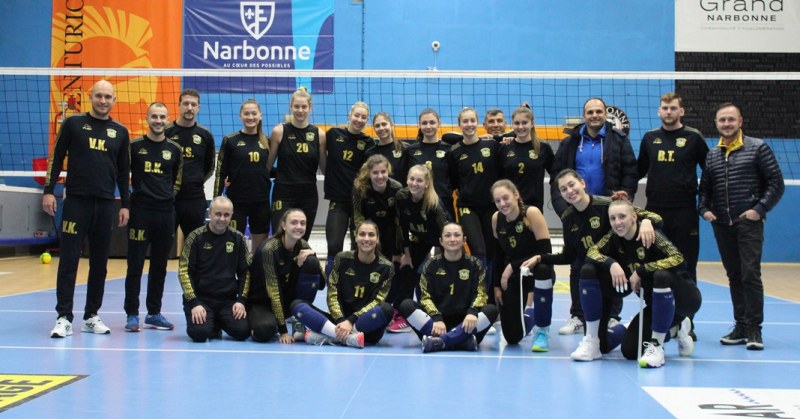 Женският волейболен отбор на Марица (Пловдив) пристигна във френския град