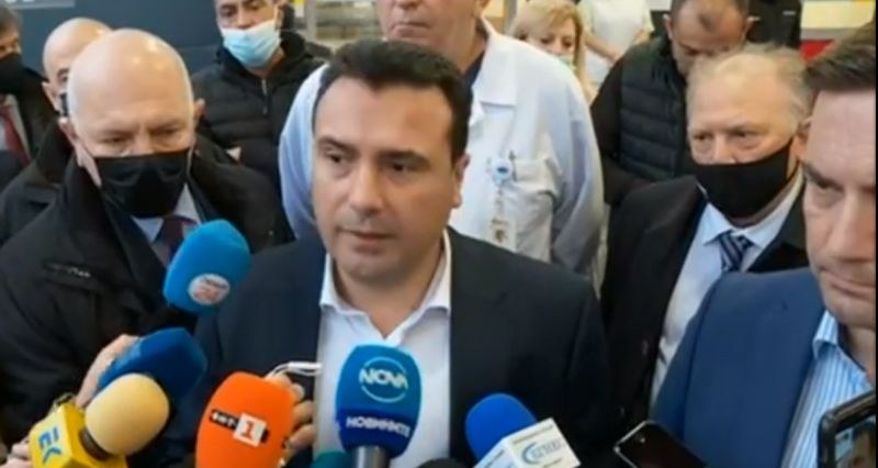 Премиерът на Северна Македония Зоран Заев пристигна в „Пирогов“, където