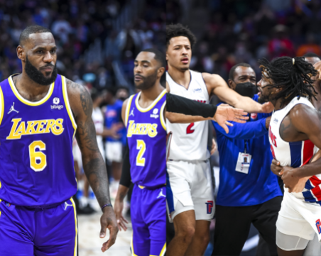 ЛеБрон Джеймс със солидна глоба, разби лицето на свой противник