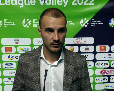 Борислав Крачанов: Не успяхме да издържим на посрещане в средата на геймовете