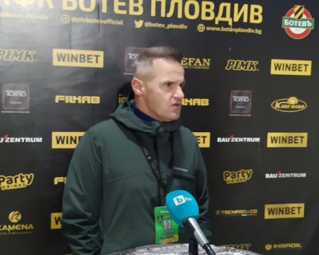 Валентич: Поехме контрол над мача през второто полувреме, техният вратар направи страхотен мач