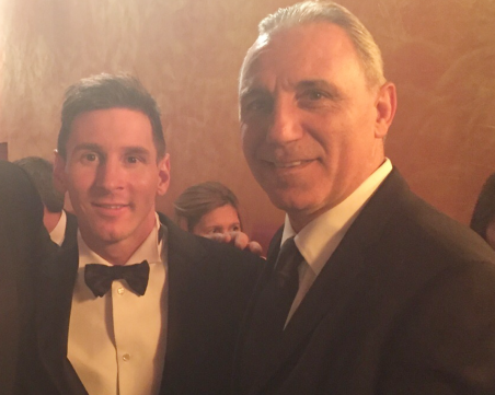 Стоичков поздрави Меси веднага след спечелването на Златната топка