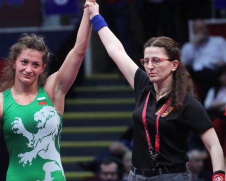 Ивелина Николова е най-добрият борец за 2021-а година