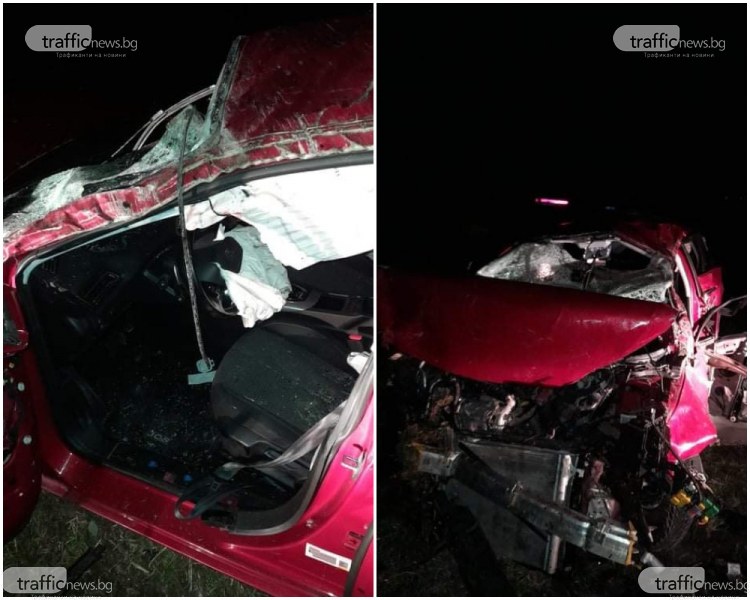 Зверска катастрофа! Кола излетя от пътя за Белащица, няма следа от шофьор и пътници