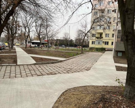 Нова инфраструктура за жителите на зона А-8 в 