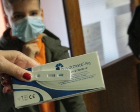Осигурени са тестовете за учениците и за следващата седмица