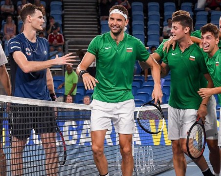 Отборът на България по тенис няма да участва на ATP Cup