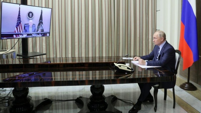 Разговорът между президента на САЩ Джо Байдън и руския държавен