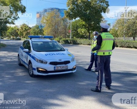 Хванаха шофьор с 3 промила алкохол в Пловдивско, колата му с чужди номера