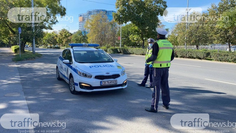 Хванаха шофьор с 3 промила алкохол в Пловдивско, колата му с чужди номера