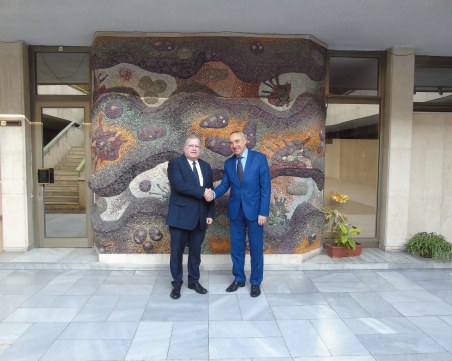 Ангел Стоев обсъди с посланика на Израел важни аспекти, касаещи Пловдив и региона