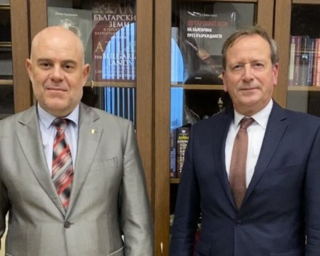 Гешев се срещна с генералния секретар на Международната асоциация на прокурорите