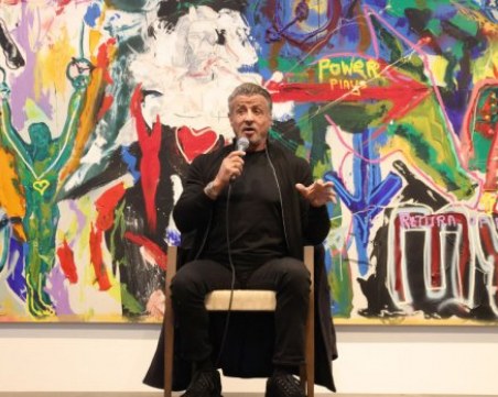 Силвестър Сталоун представи своя артизложба в Германия