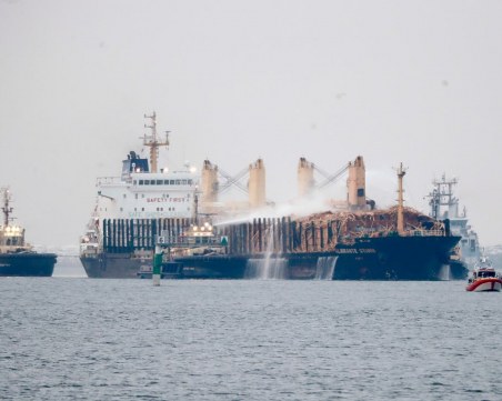 Два товарни кораба се сблъскаха край бреговете на Швеция